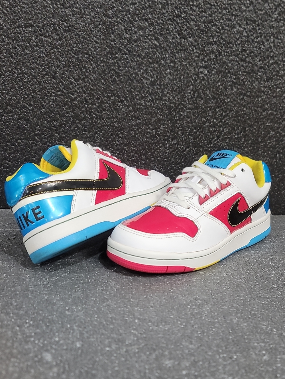 Nike Delta Force Low 🔥"Berry Vivid Blue"🔥 Wmns 6.5 Fast Shipping